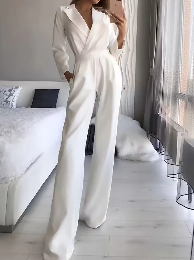 Alonza – Eleganter Overall mit langen Ärmeln - Image 3