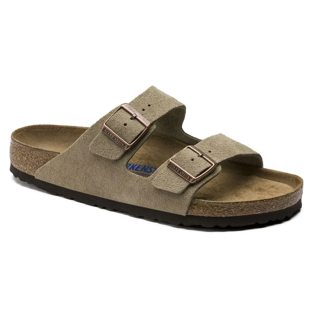 Arizona Soft Footbed Wildleder Sandale | Premium Unisex Komfort mit Extra-Dämpfung