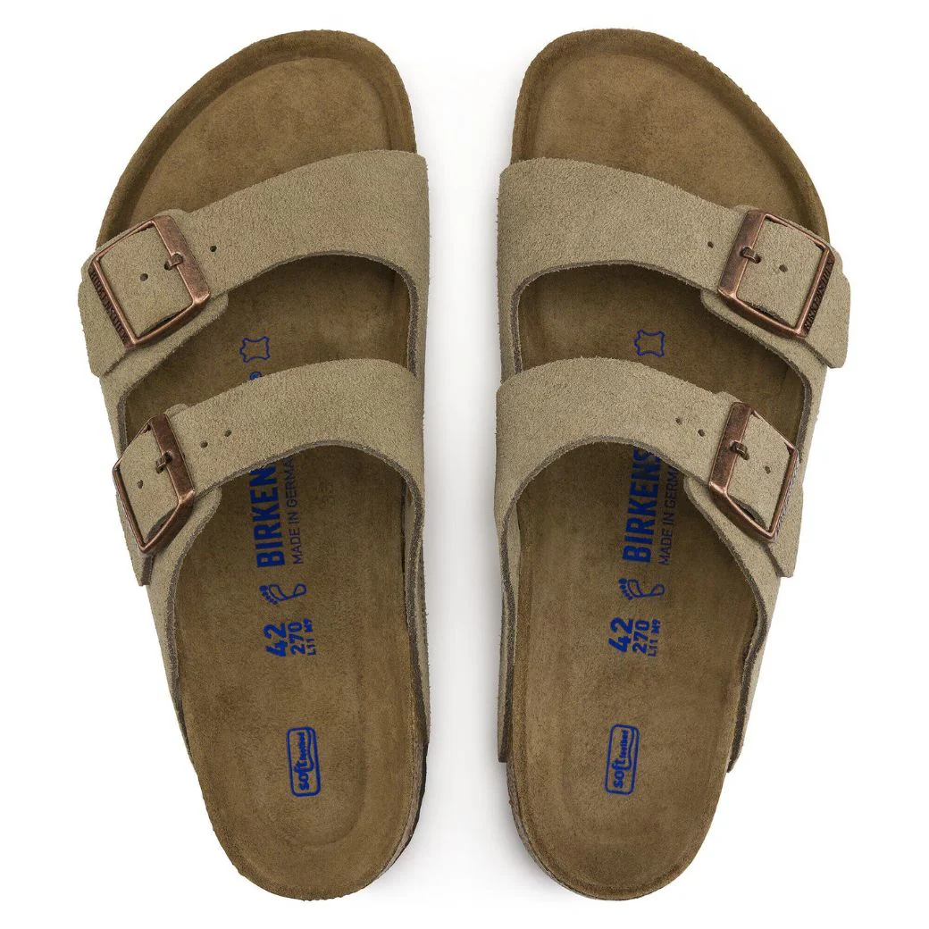 Arizona Soft Footbed Wildleder Sandale | Premium Unisex Komfort mit Extra-Dämpfung - Image 2
