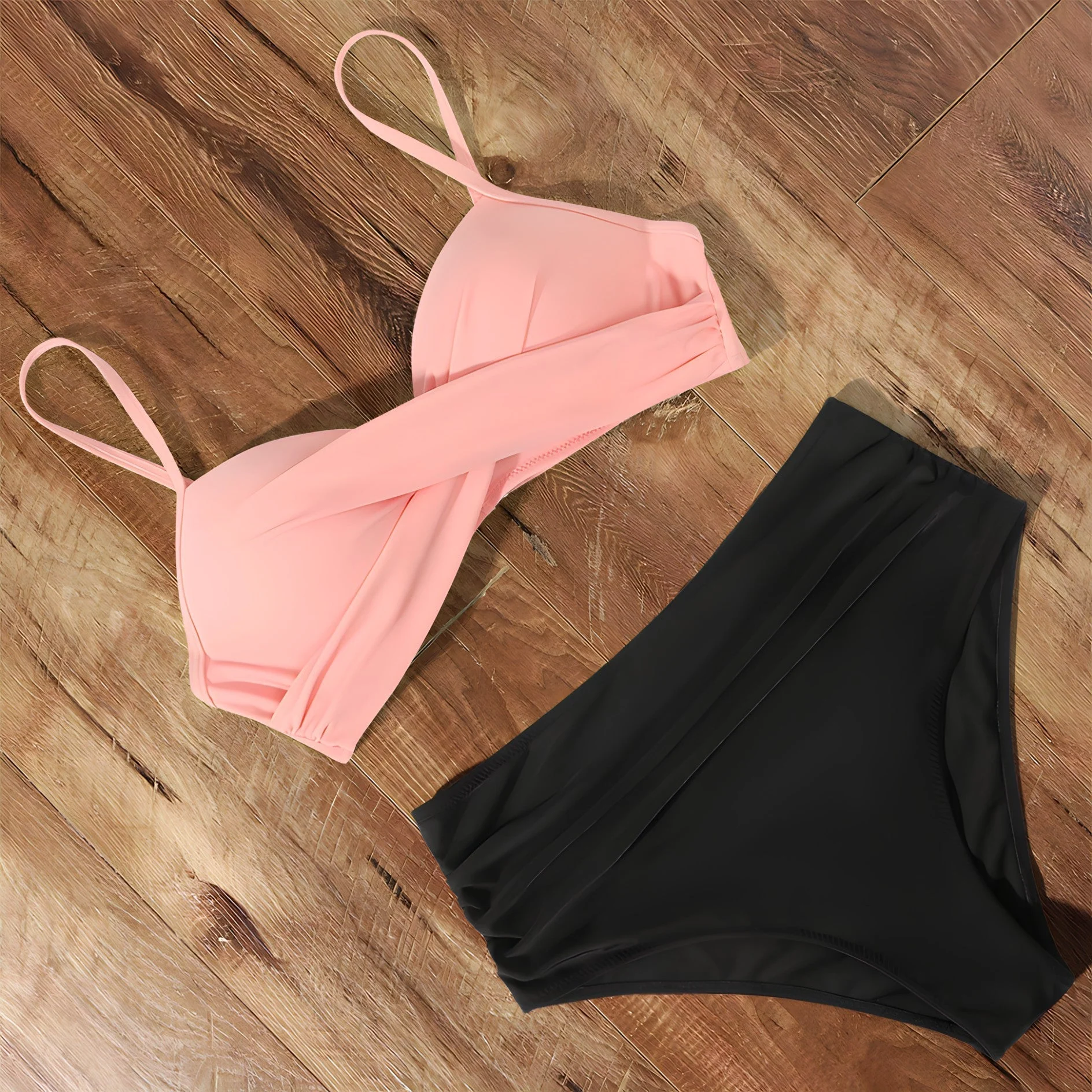 Bikini Set Woman Sigrun – High Waist Swimsuit with Adjustable Straps & Flattering Cut - Image 9