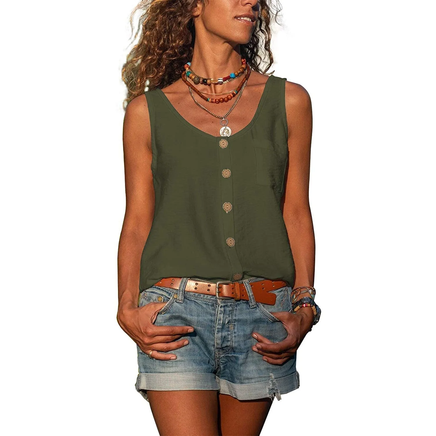 Blisse Women's Tank Top – Elegance Ibiza, Flattering Fit & Premium Materials - Image 3