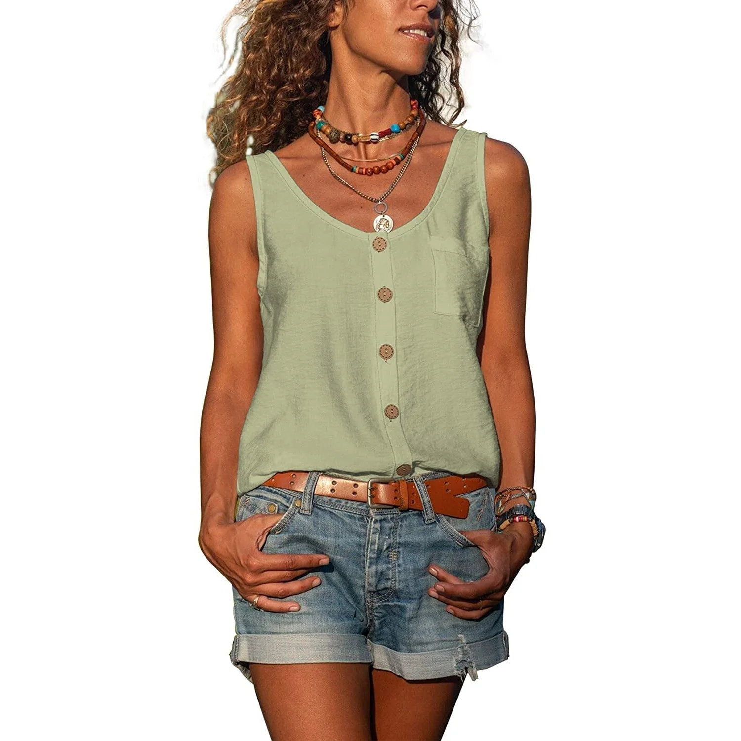 Blisse Women's Tank Top – Elegance Ibiza, Flattering Fit & Premium Materials - Image 6