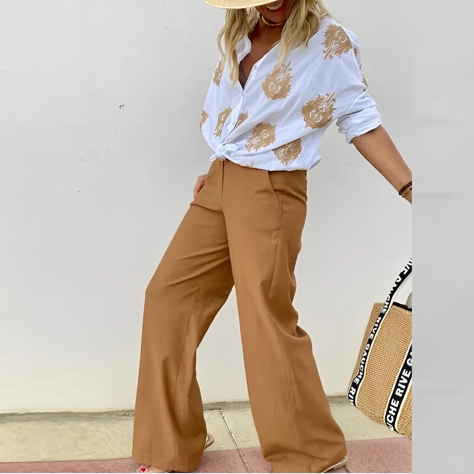 Bohemian Blouse Woman Agnes – Light Summer Top with Relaxed Fit and Feminine Boho Style - Image 3