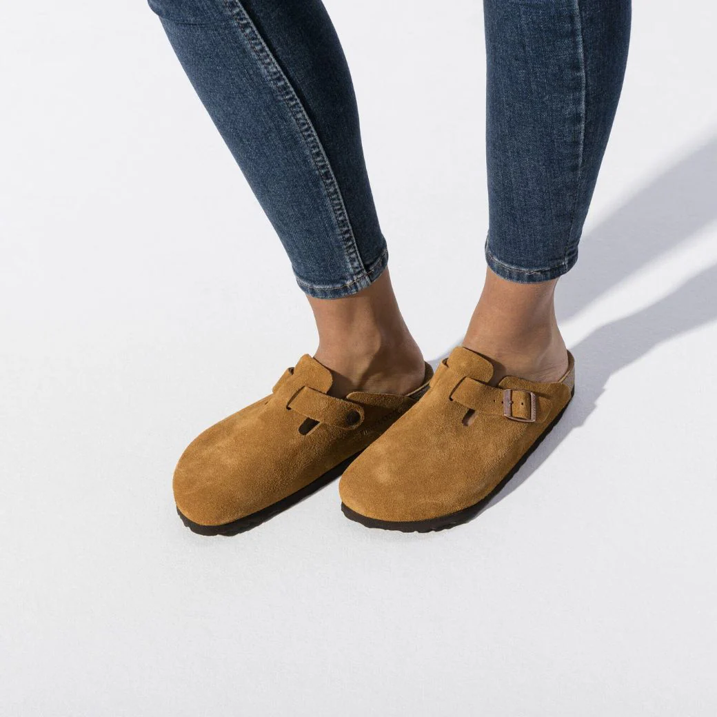Boston Soft Footbed Wildleder Clog | Premium Unisex Komfortschuh mit Extra-Dämpfung - Image 12