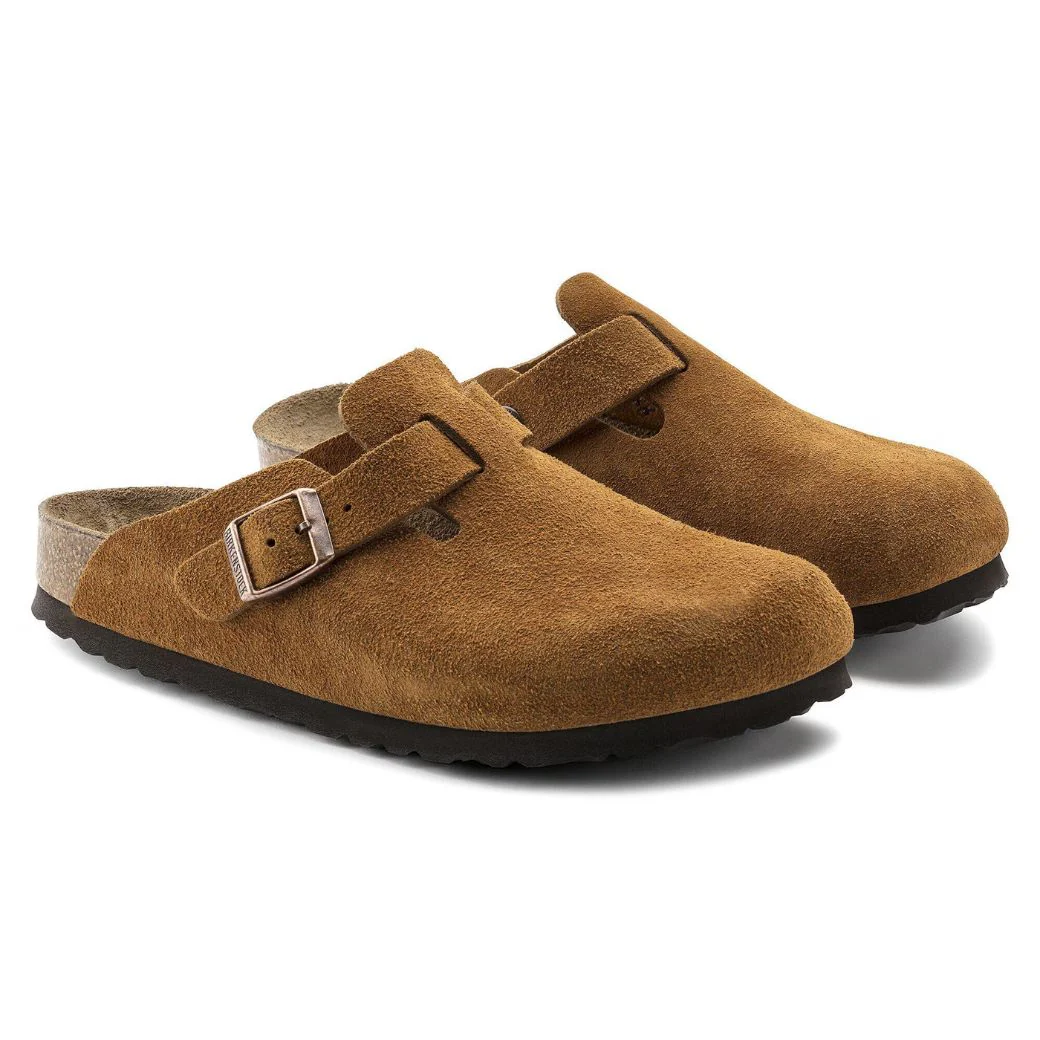 Boston Soft Footbed Wildleder Clog | Premium Unisex Komfortschuh mit Extra-Dämpfung - Image 14