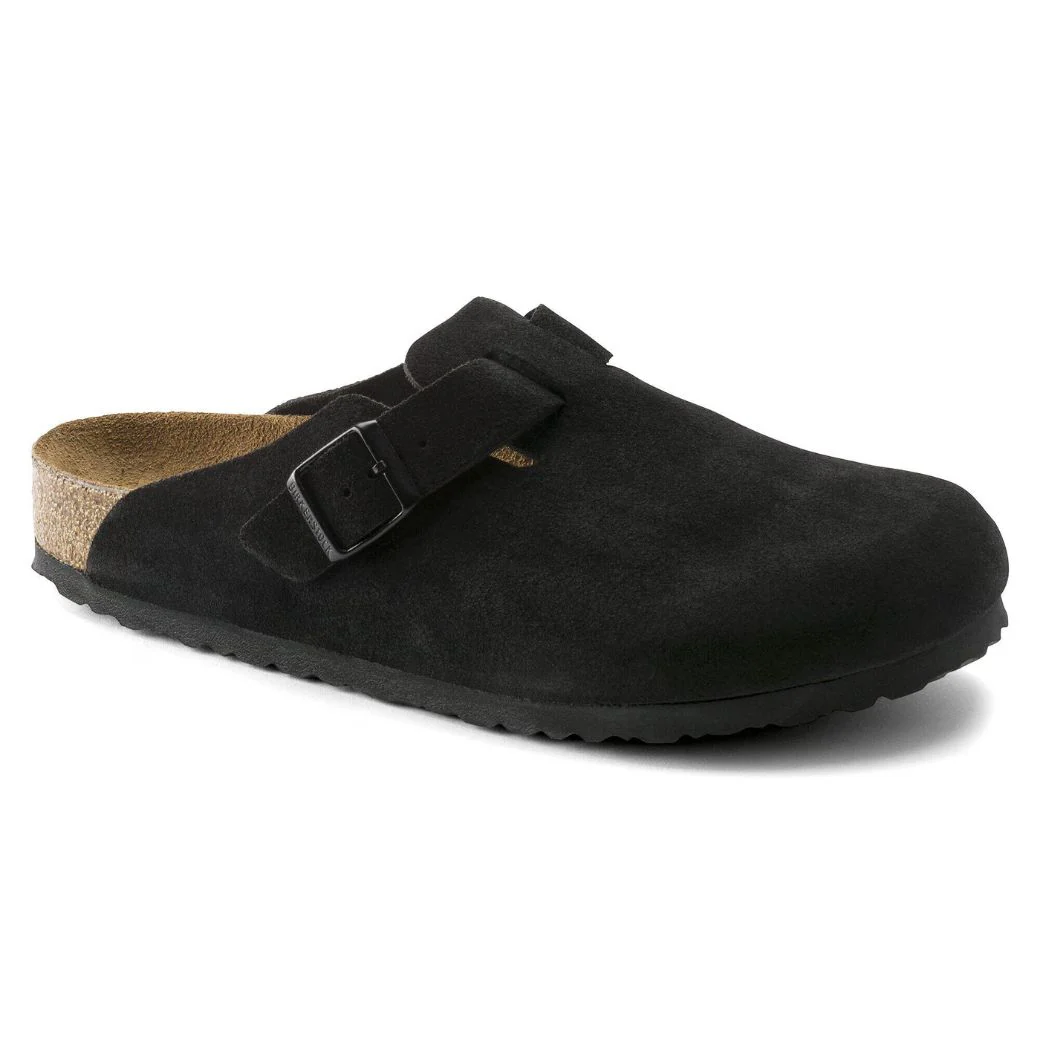 Boston Soft Footbed Wildleder Clog | Premium Unisex Komfortschuh mit Extra-Dämpfung - Image 16