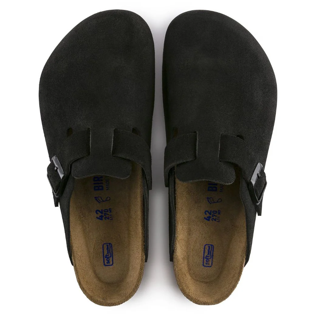 Boston Soft Footbed Wildleder Clog | Premium Unisex Komfortschuh mit Extra-Dämpfung - Image 17