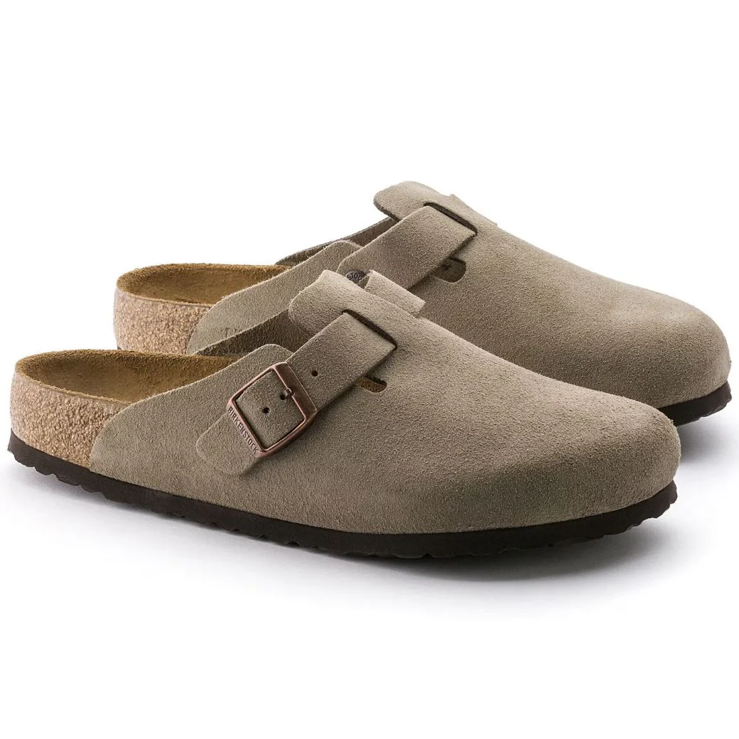 Boston Soft Footbed Wildleder Clog | Premium Unisex Komfortschuh mit Extra-Dämpfung - Image 2
