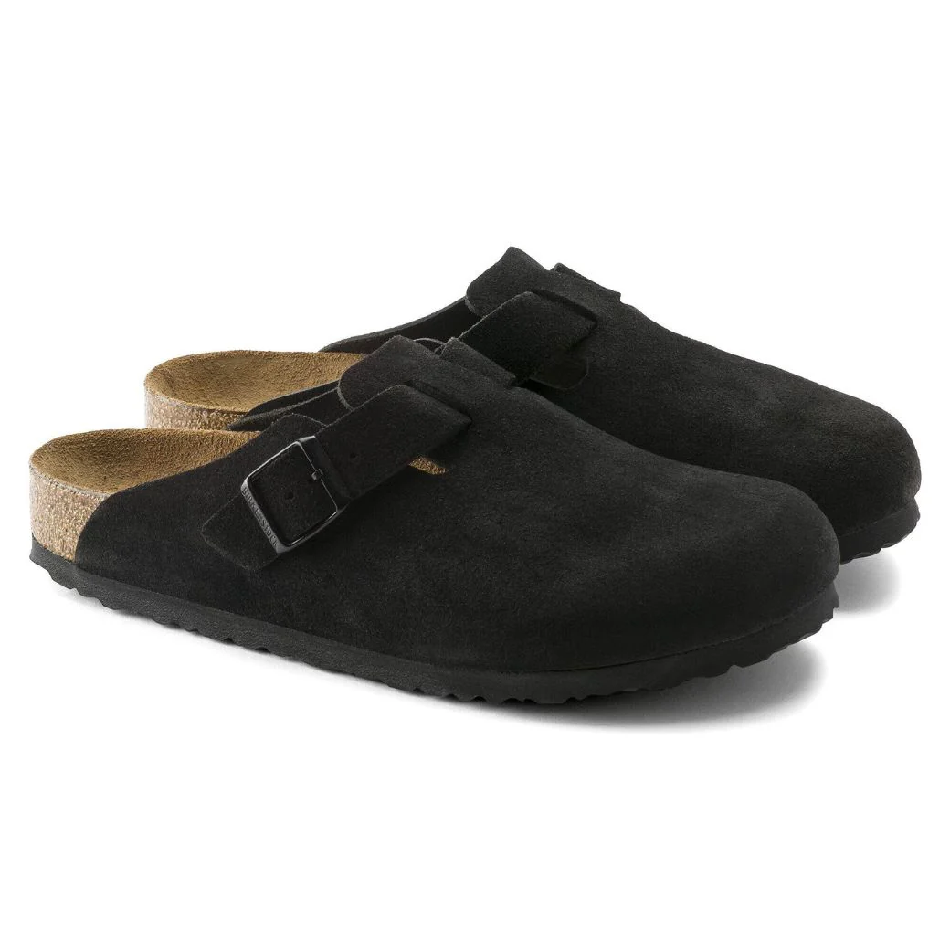 Boston Soft Footbed Wildleder Clog | Premium Unisex Komfortschuh mit Extra-Dämpfung - Image 23