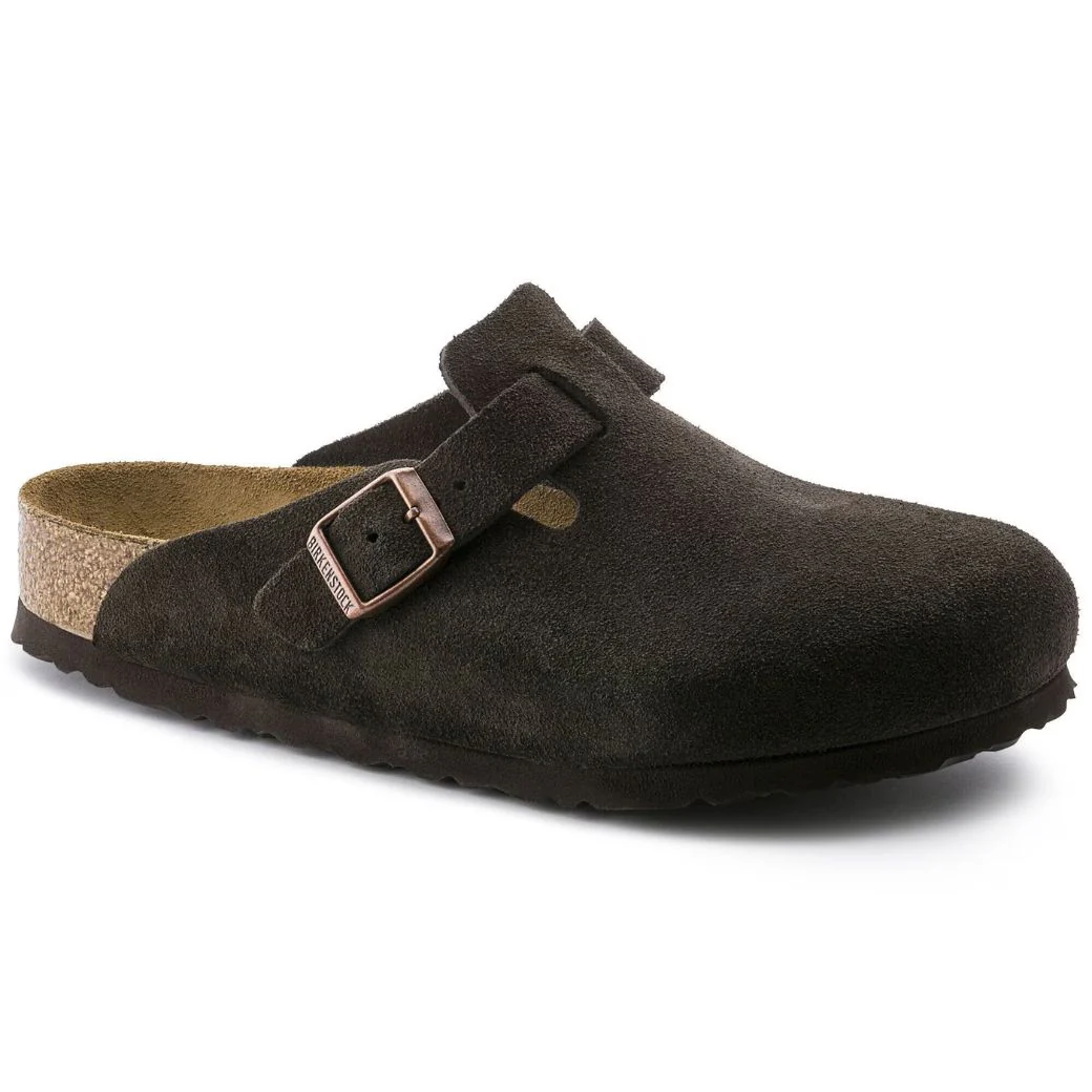 Boston Soft Footbed Wildleder Clog | Premium Unisex Komfortschuh mit Extra-Dämpfung - Image 24
