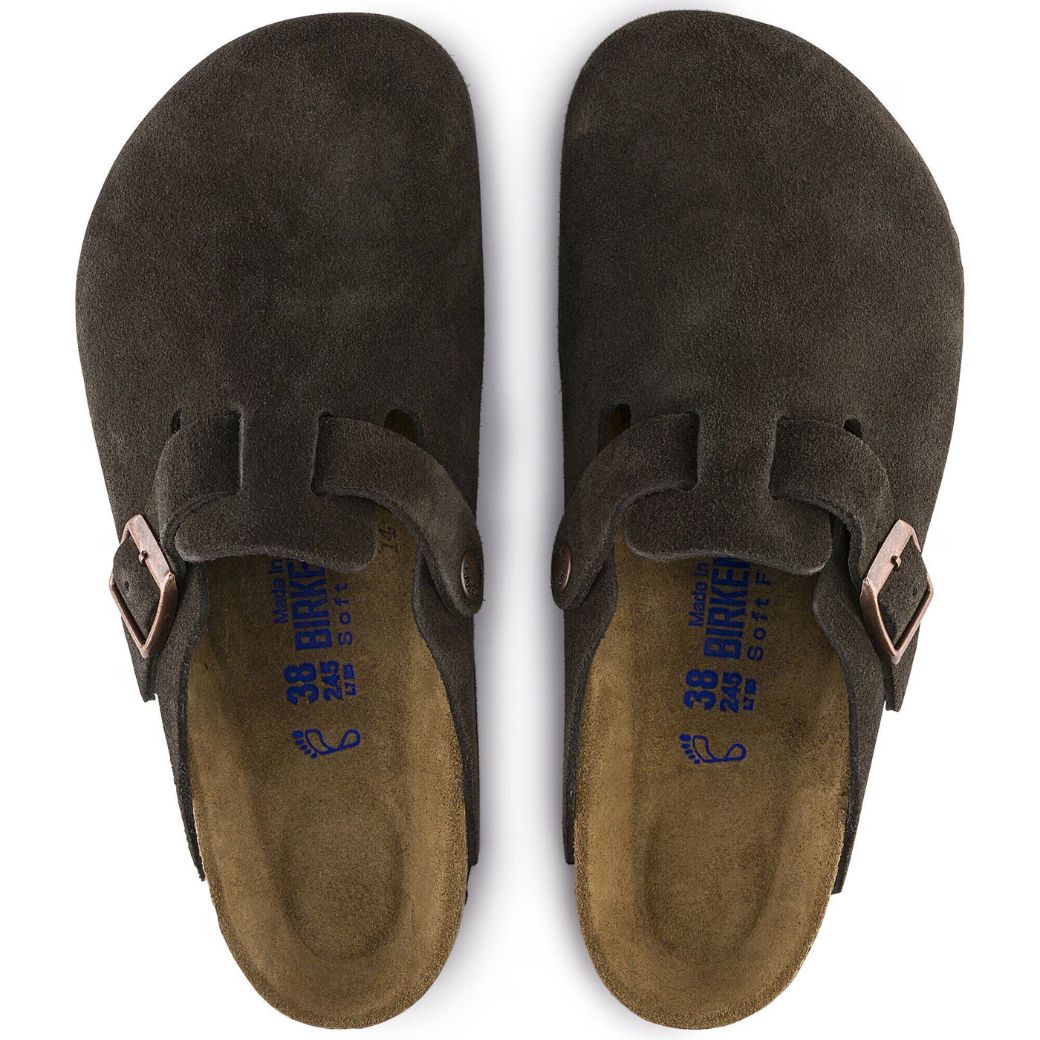 Boston Soft Footbed Wildleder Clog | Premium Unisex Komfortschuh mit Extra-Dämpfung - Image 29