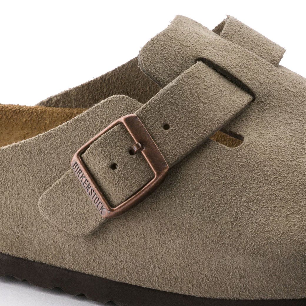Boston Soft Footbed Wildleder Clog | Premium Unisex Komfortschuh mit Extra-Dämpfung - Image 3