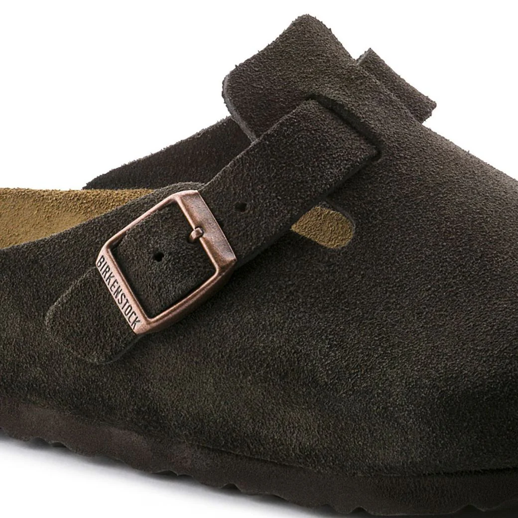 Boston Soft Footbed Wildleder Clog | Premium Unisex Komfortschuh mit Extra-Dämpfung - Image 30