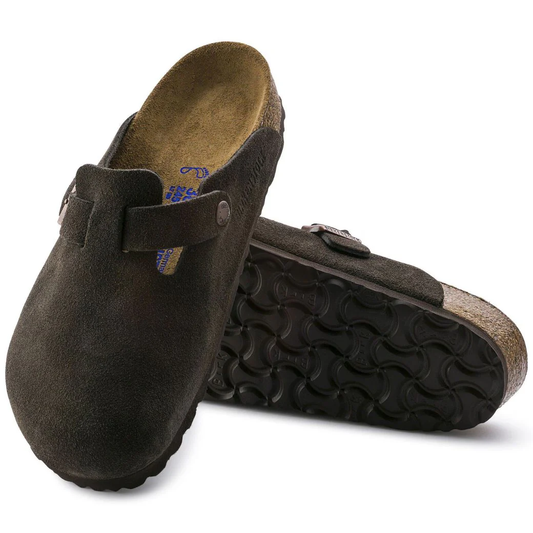 Boston Soft Footbed Wildleder Clog | Premium Unisex Komfortschuh mit Extra-Dämpfung - Image 31
