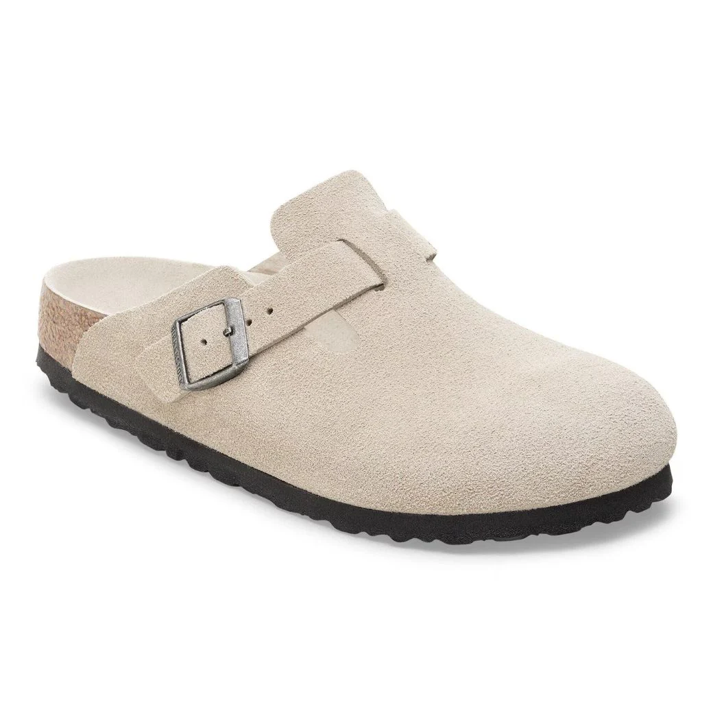 Boston Soft Footbed Wildleder Clog | Premium Unisex Komfortschuh mit Extra-Dämpfung - Image 32