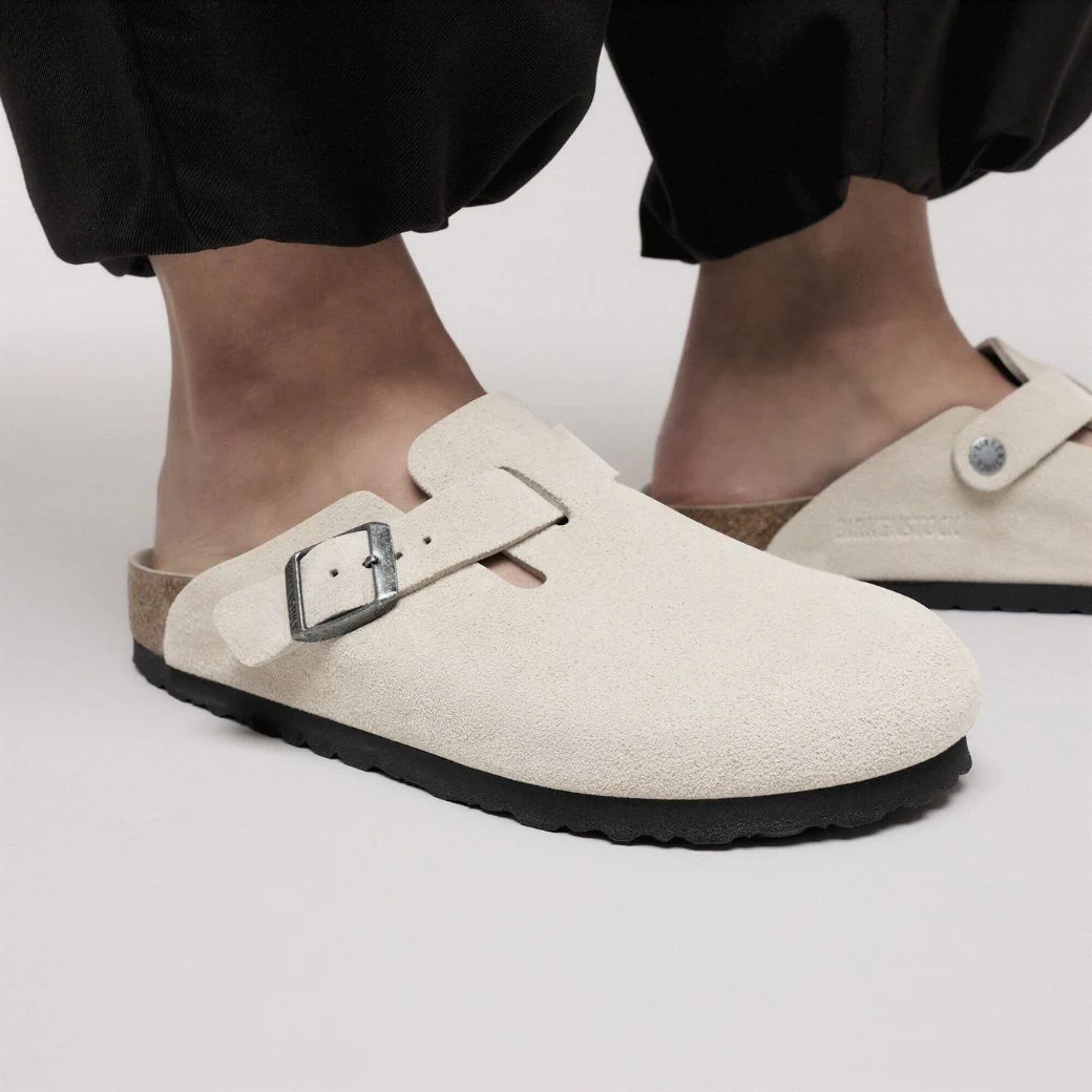 Boston Soft Footbed Wildleder Clog | Premium Unisex Komfortschuh mit Extra-Dämpfung - Image 35