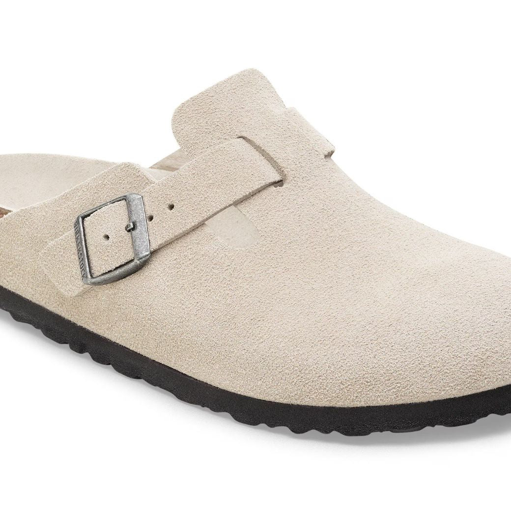 Boston Soft Footbed Wildleder Clog | Premium Unisex Komfortschuh mit Extra-Dämpfung - Image 37