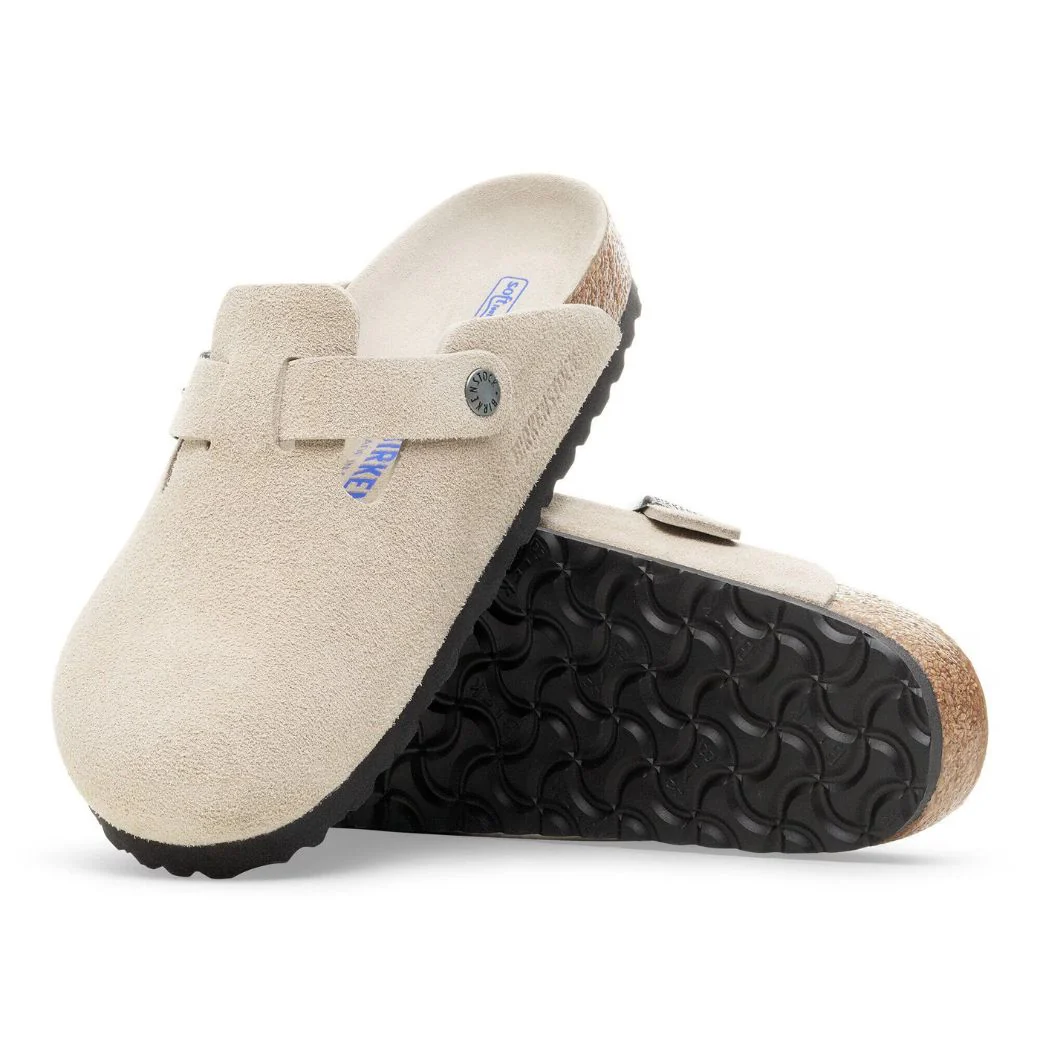 Boston Soft Footbed Wildleder Clog | Premium Unisex Komfortschuh mit Extra-Dämpfung - Image 39