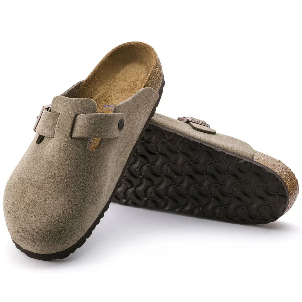 Boston Soft Footbed Wildleder Clog | Premium Unisex Komfortschuh mit Extra-Dämpfung - Image 6