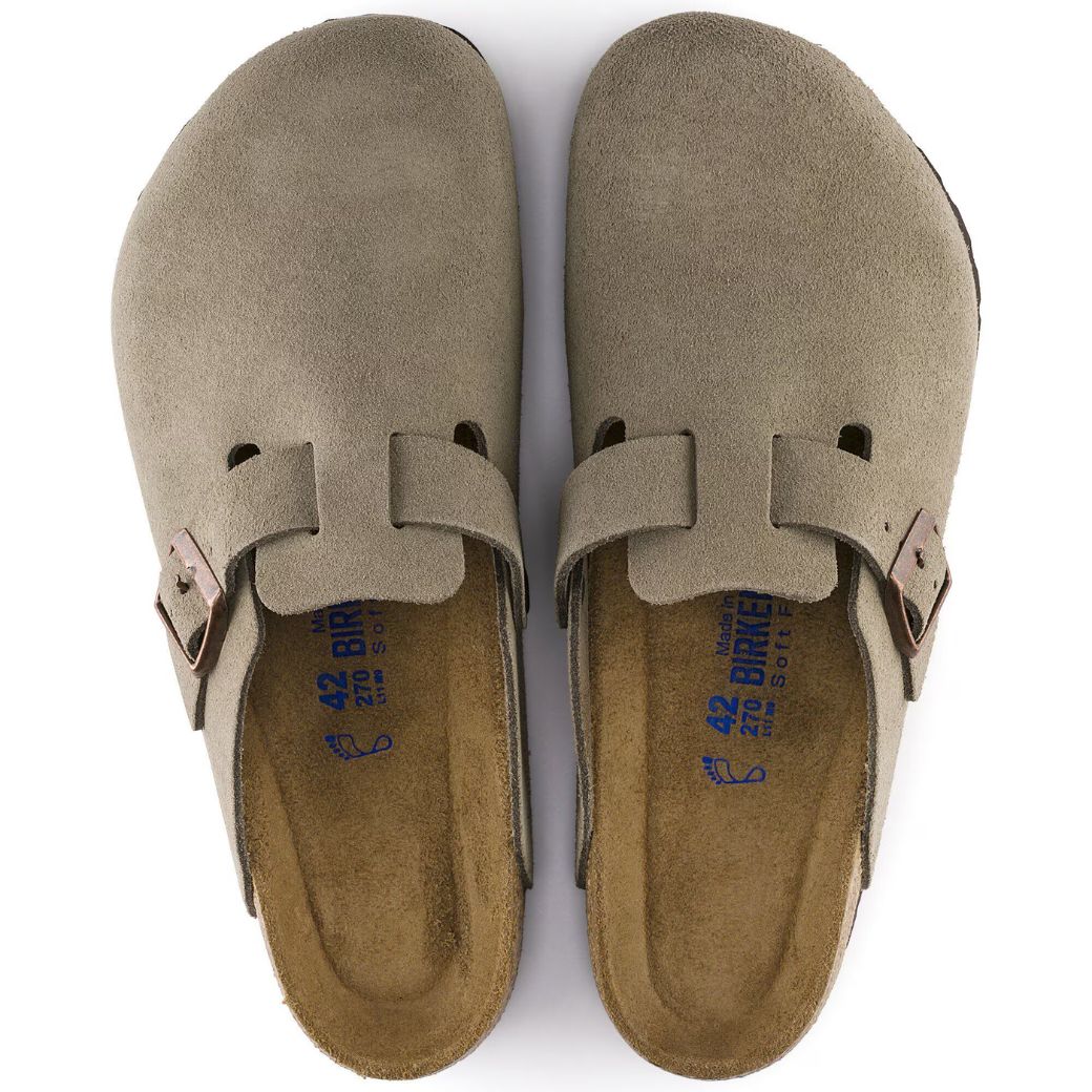 Boston Soft Footbed Wildleder Clog | Premium Unisex Komfortschuh mit Extra-Dämpfung - Image 8