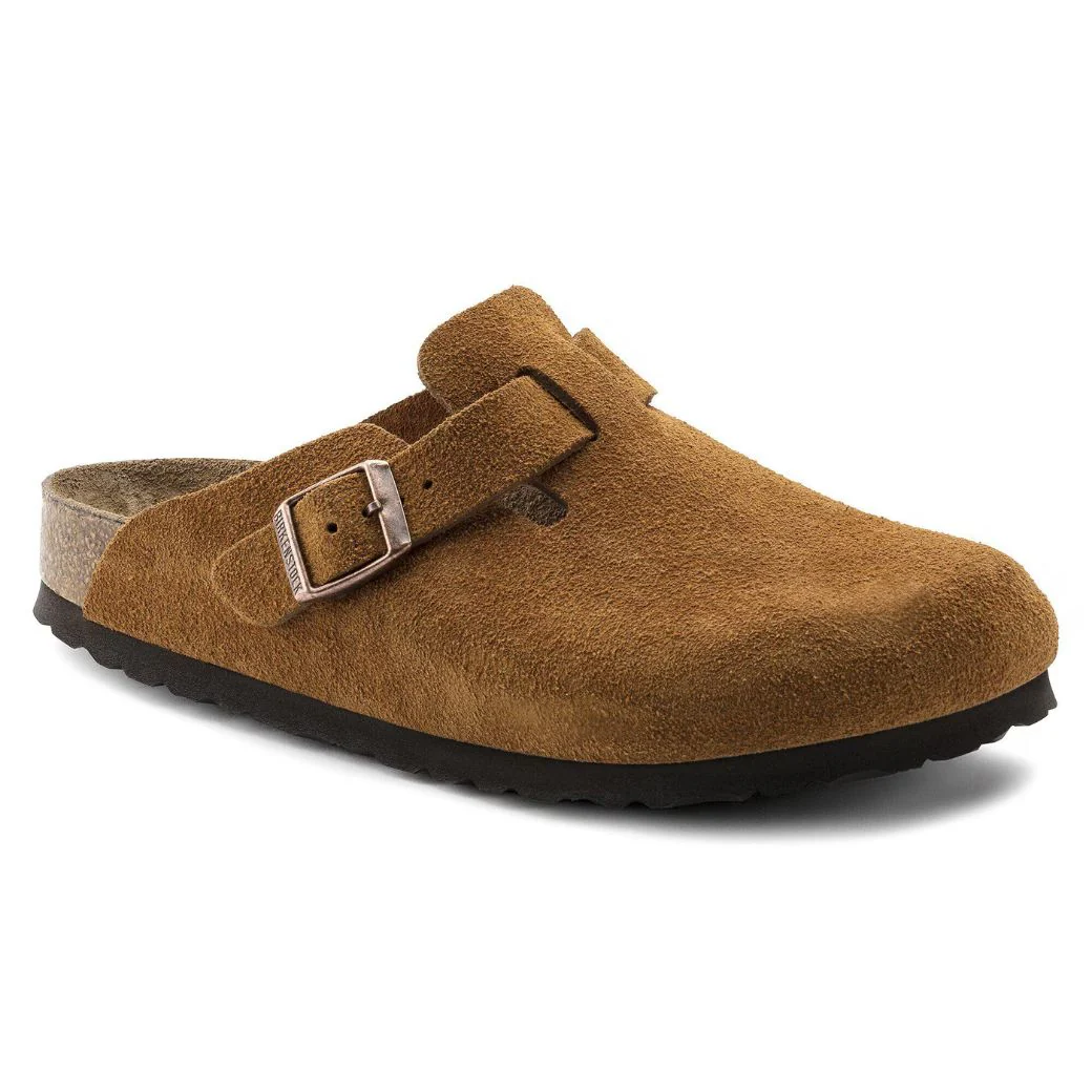 Boston Soft Footbed Wildleder Clog | Premium Unisex Komfortschuh mit Extra-Dämpfung - Image 9