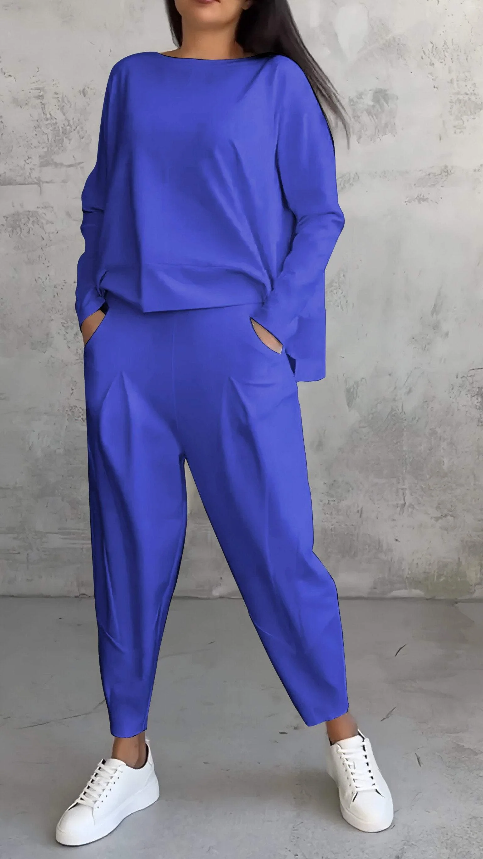 Emilie Women's Set – Comfortable and Elegant Round Neck Outfit in Spandex with Modern Style - Image 6