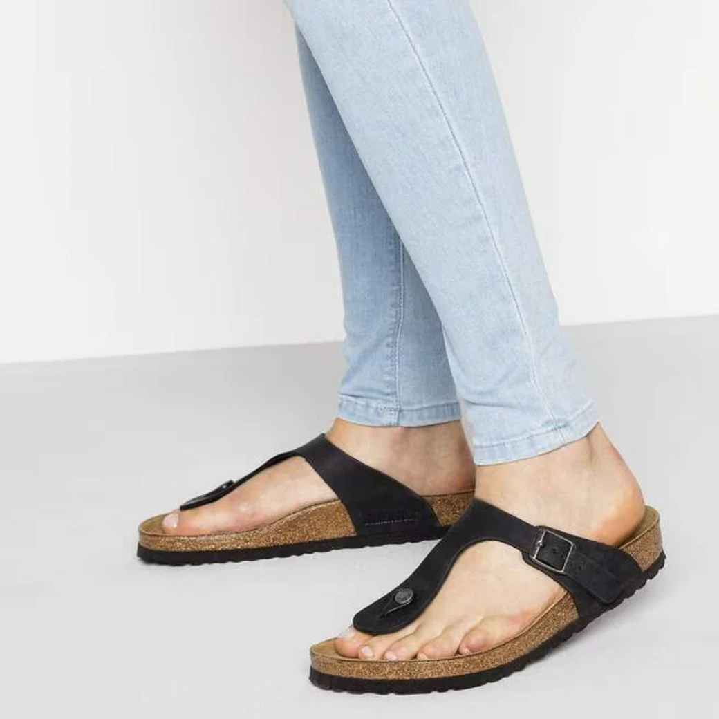 Gizeh Zehensteg Sandale aus geöltem Leder | Premium Komfort für Damen & Herren - Image 14