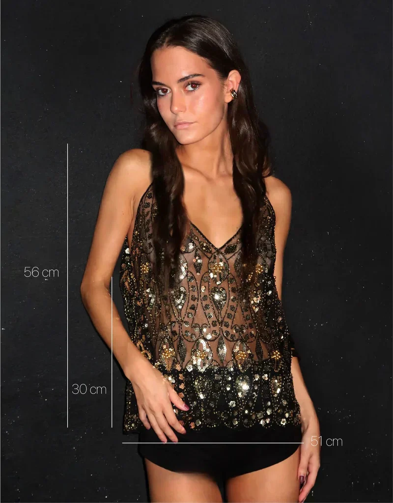 Kate Haut Femme – Elegant Top Adorned with Luxurious Details and Comfortable Fit - Image 10