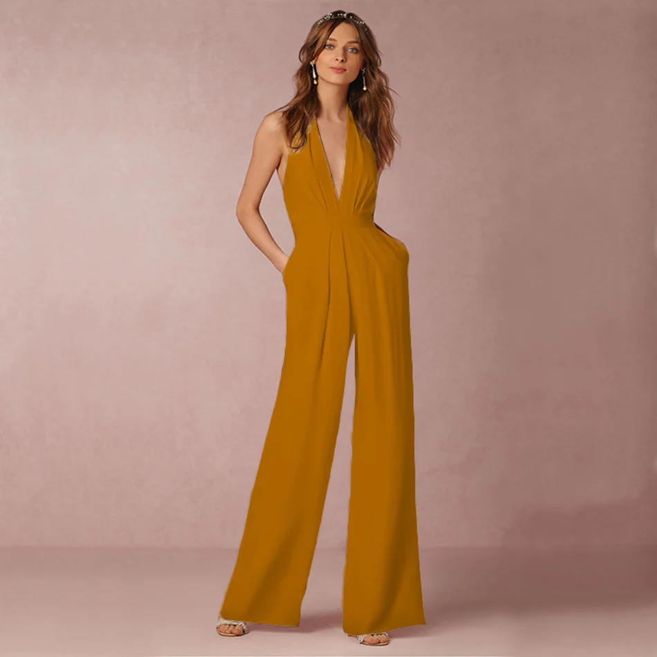 Lisette Women's Jumpsuit – Elegant Evening Outfit with Flattering Cut & Refined Details - Image 10
