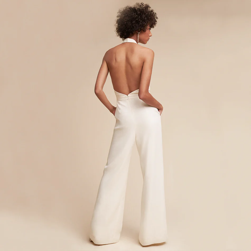Lisette Women's Jumpsuit – Elegant Evening Outfit with Flattering Cut & Refined Details - Image 9