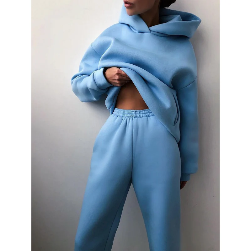 Lunara – Oversized Jogging-Set mit hoher Taille - Image 3