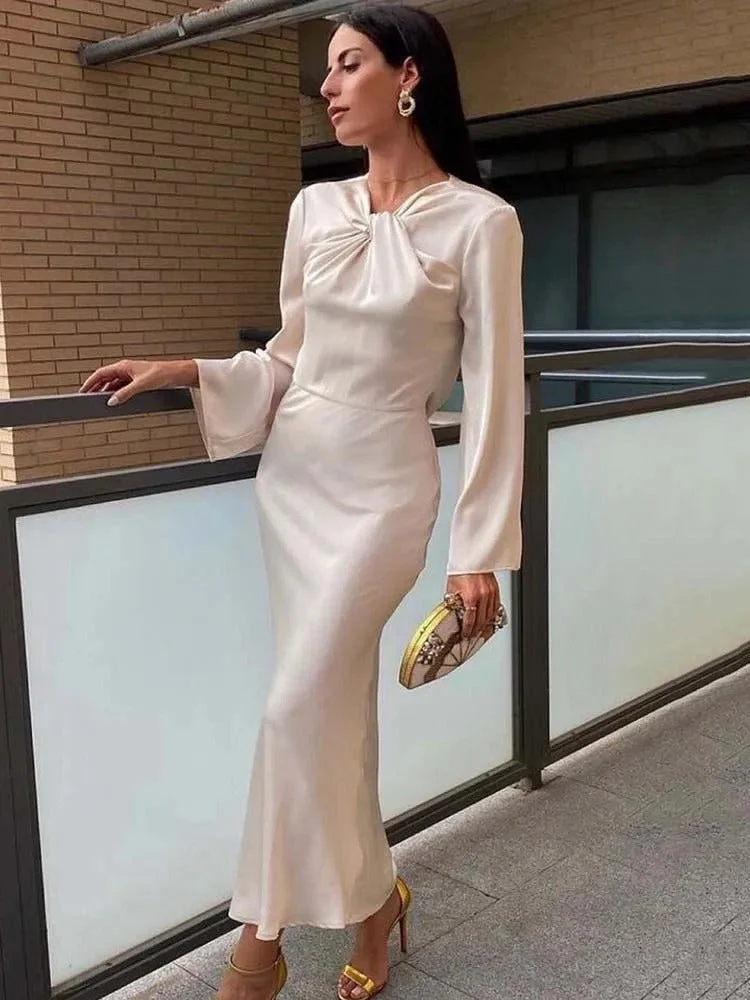 Serisa – Maxi-Kleid mit langen Ärmeln - Image 4