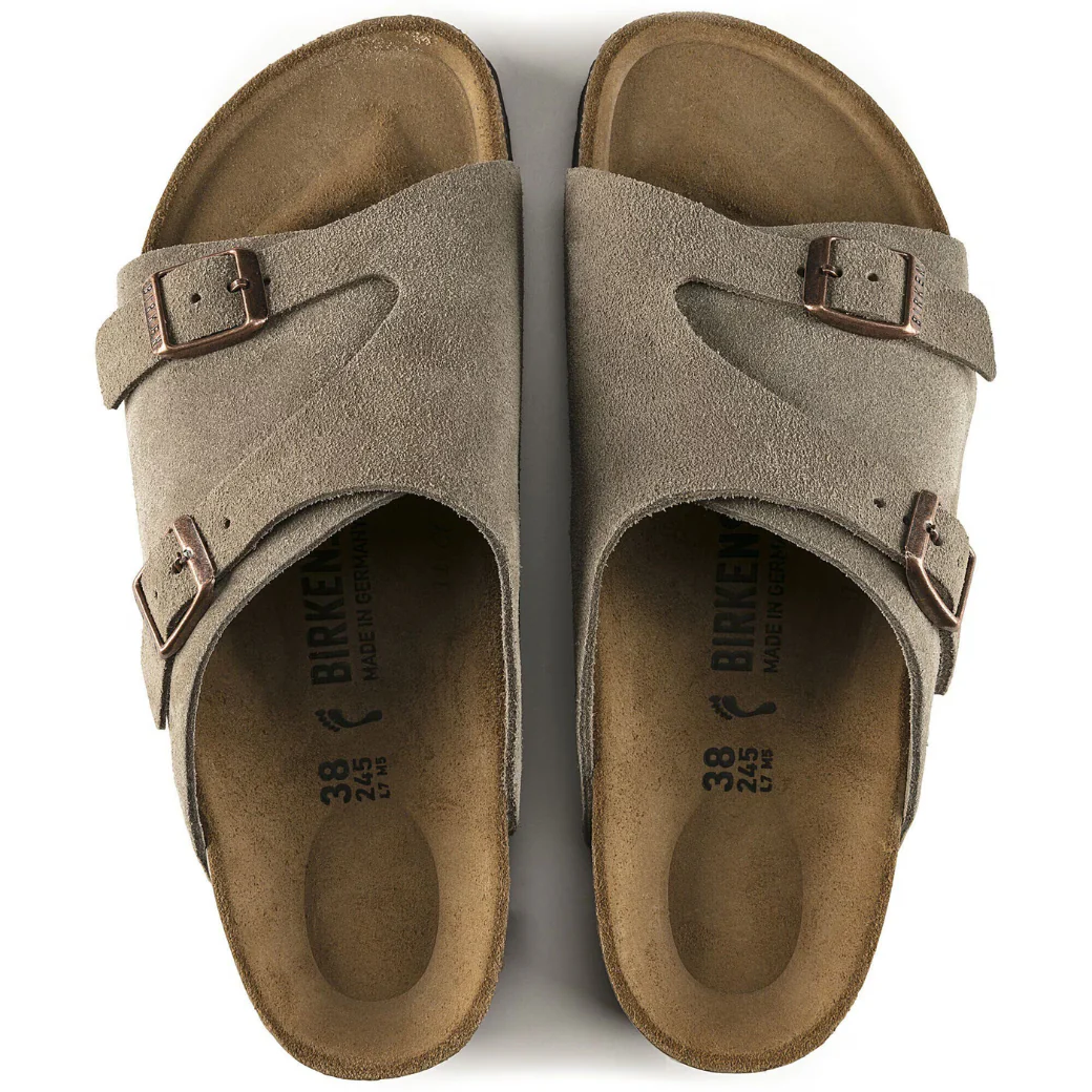 Zürich Wildleder Sandale | Premium Unisex Modell mit ergonomischem Korkfußbett - Image 8